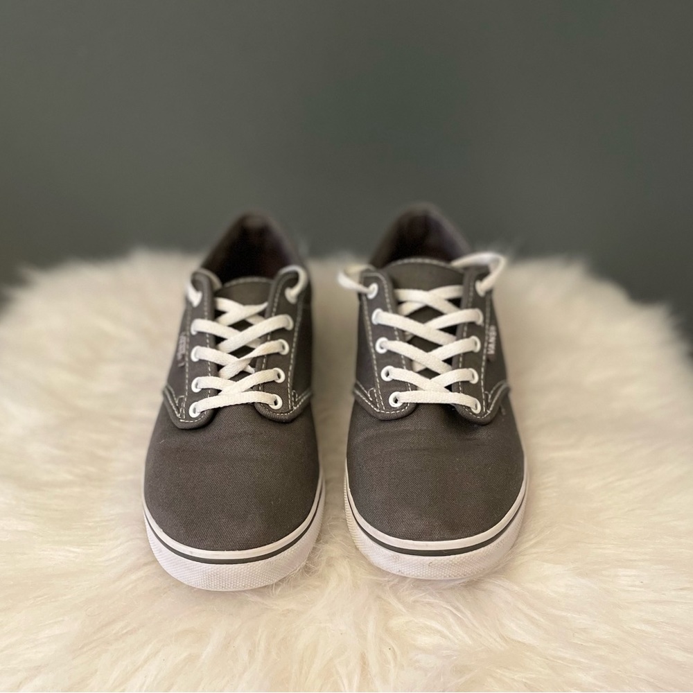 Women’s Gray Vans: Authentic Shoe - Size 7.5